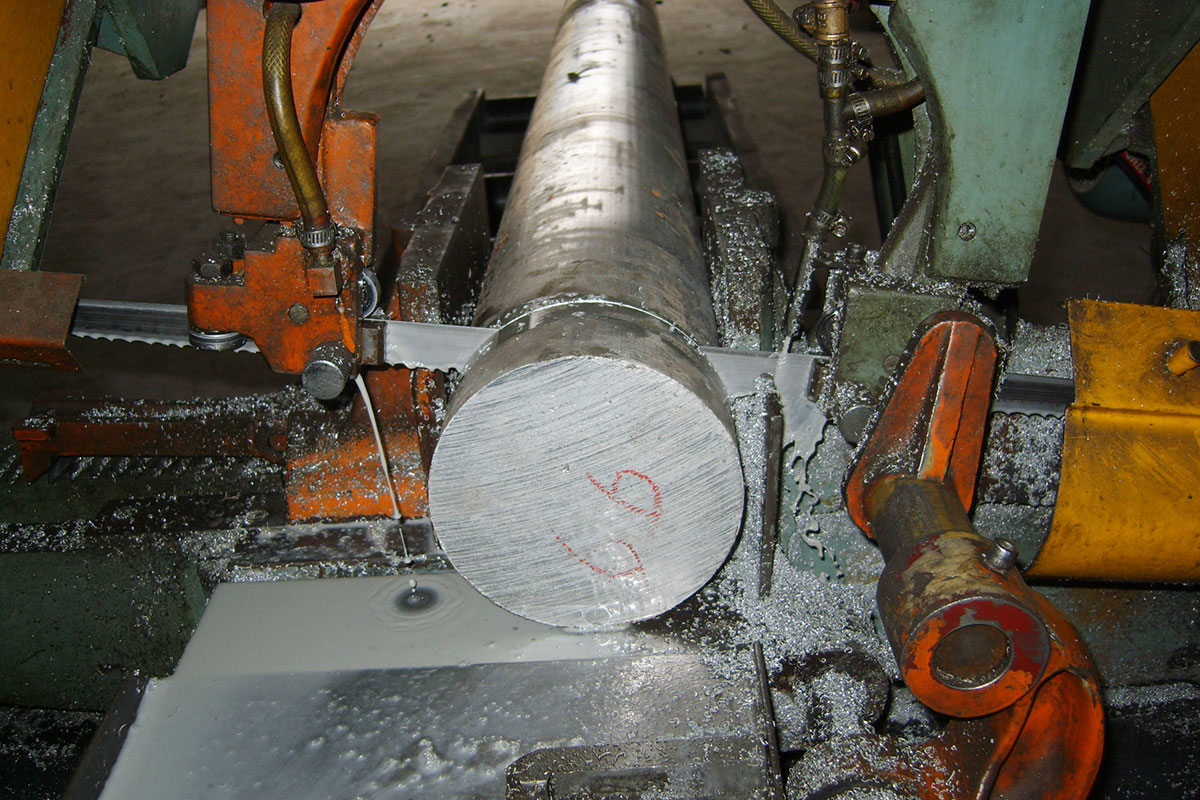 Special high-speed (2000m/min) saw blades for aluminum alloy – cutting 4 series aluminum ingots